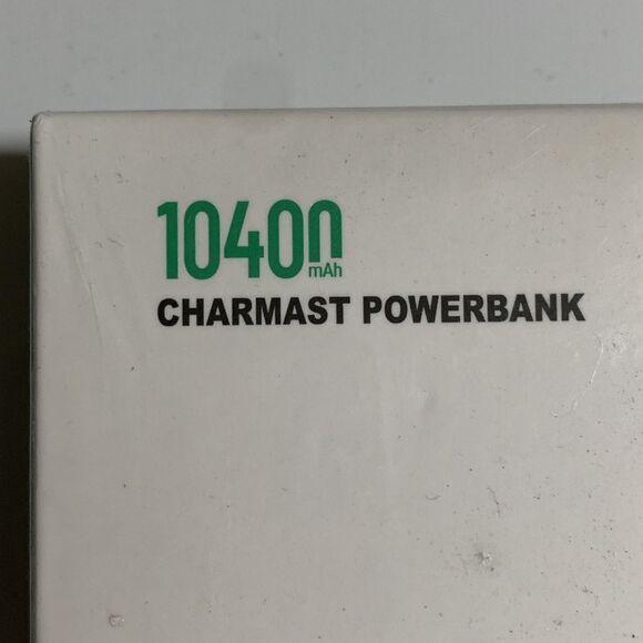 Charmast 10400mAh Power Bank- Model W1056- White - New & Sealed! - Picture 2 of 6